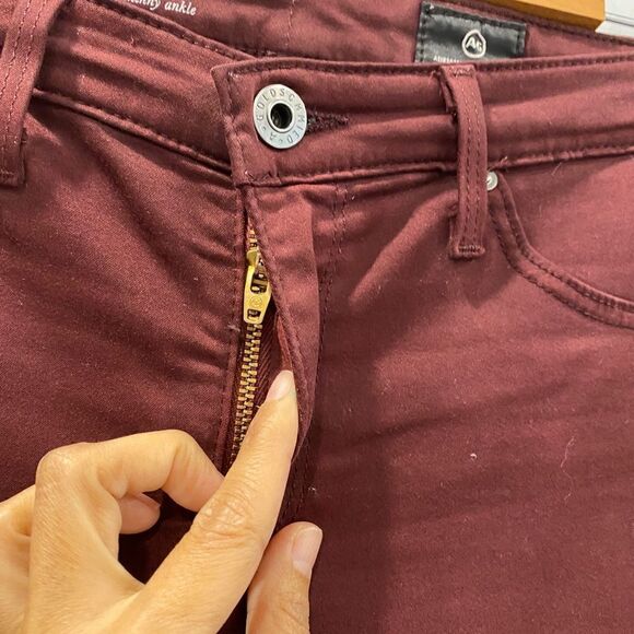 AG Adriano Goldschmied The Abbey Mid Rise Ankle Jeggings - Picture 4 of 12